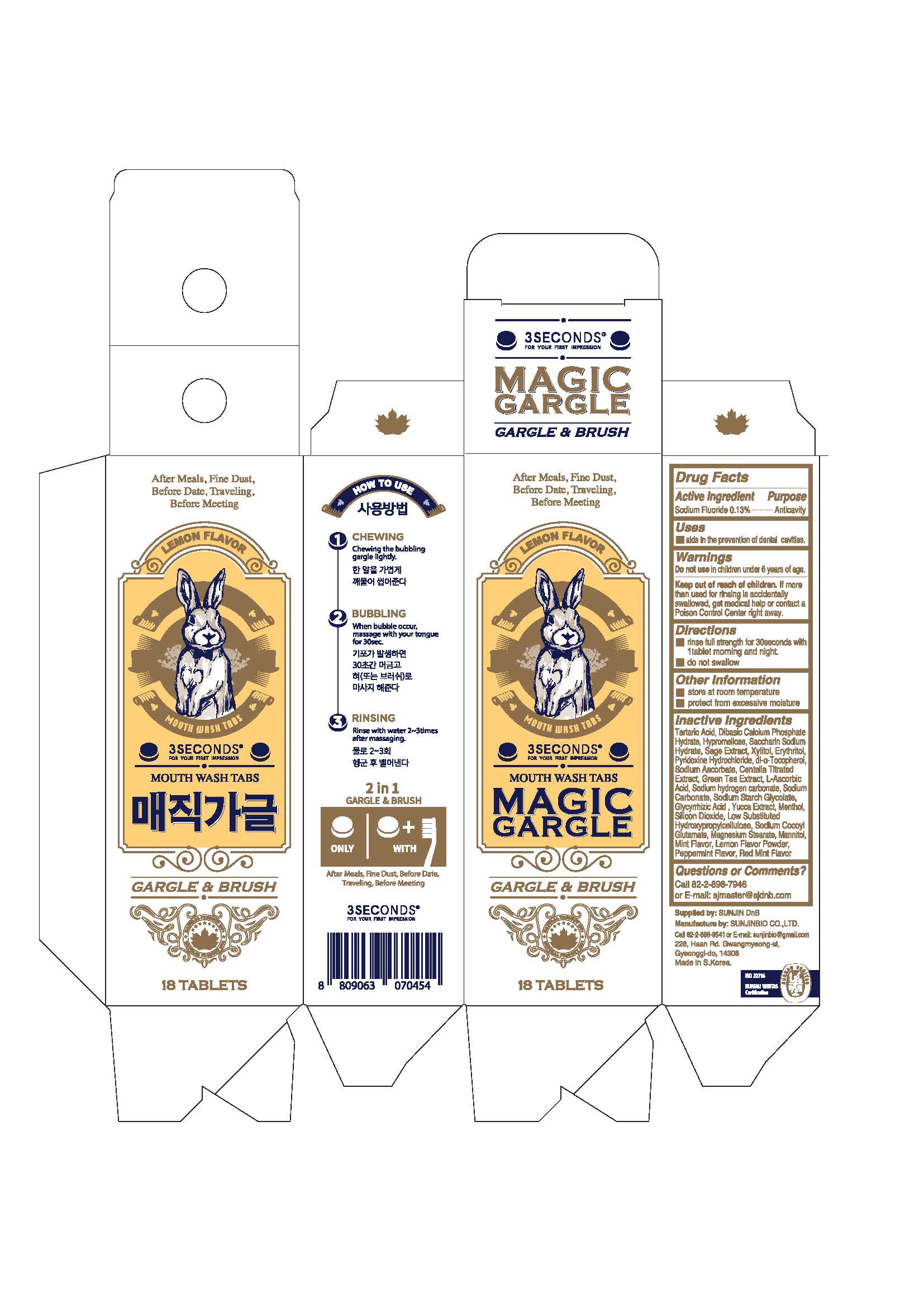 3seconds Magic Gargle